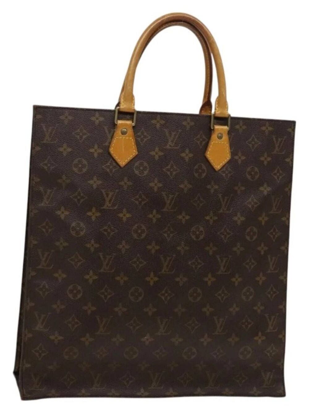 LOUIS VUITTON Monogram Sac Plat Hand Bag - Picture 2 of 16